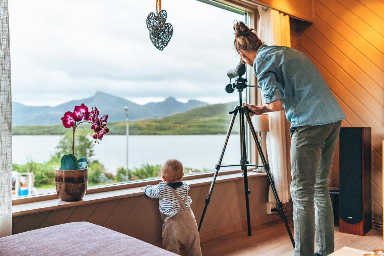 Midt I Lofoten Alstad  エクステリア 写真